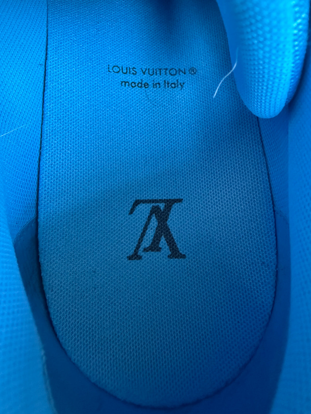 Louis Vuitton Blue & Black Trainers