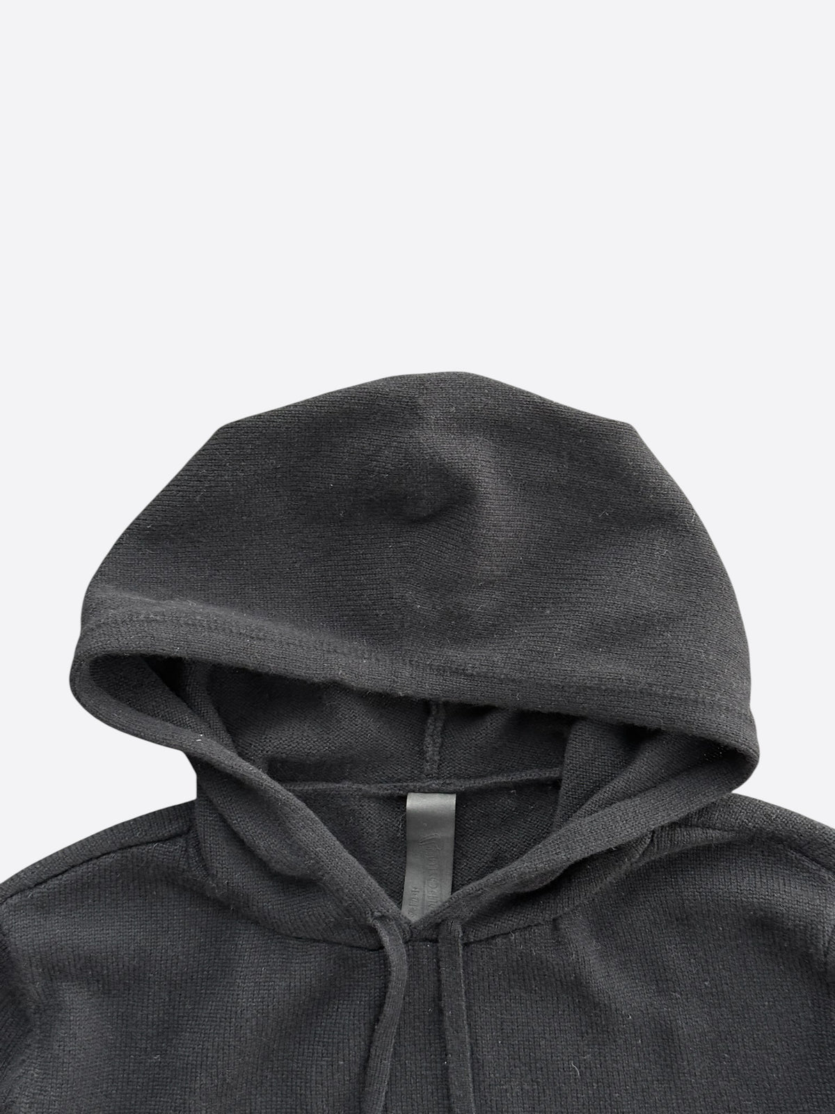 Chrome Hearts Black Cross Patch Cashmere Hoodie