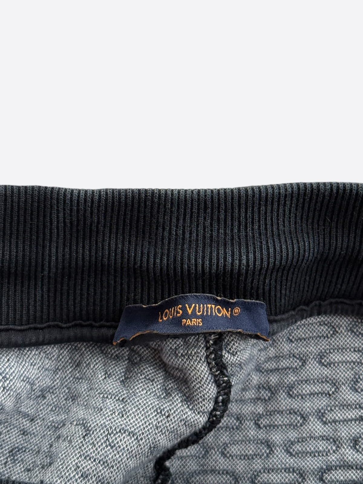 Louis Vuitton Navy & White Damier Shorts