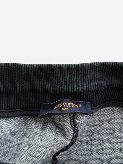 Louis Vuitton Navy & White Damier Shorts