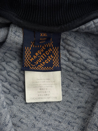 Louis Vuitton Navy & White Damier Shorts