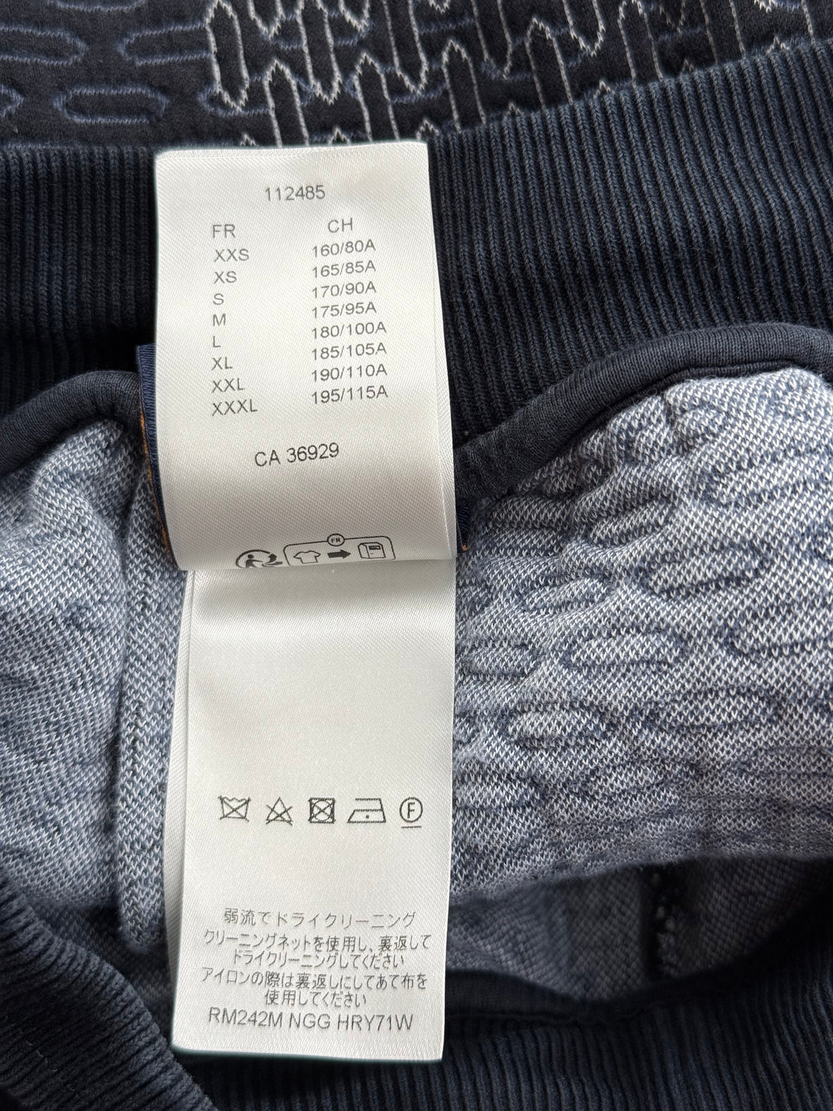 Louis Vuitton Navy & White Damier Shorts
