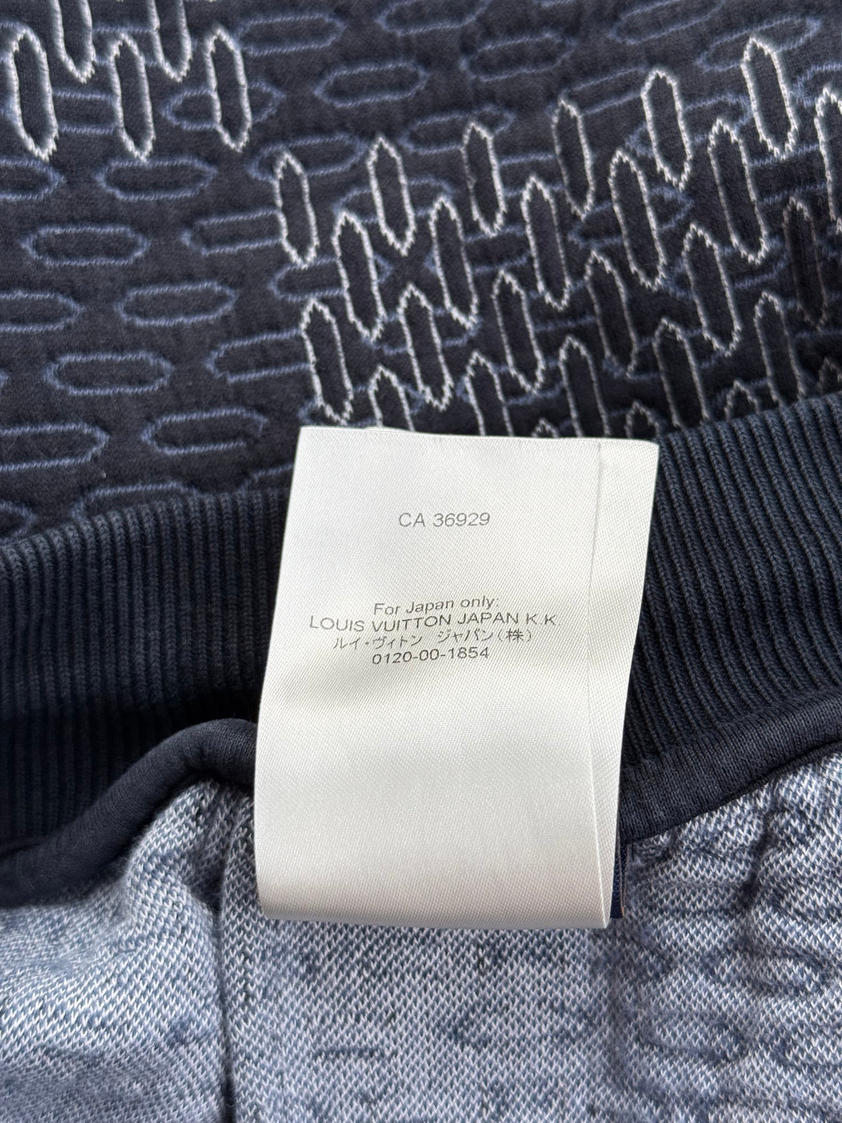 Louis Vuitton Navy & White Damier Shorts