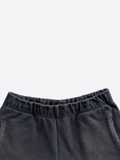 Chrome Hearts Black & White Triple Cross Embroidered Shorts