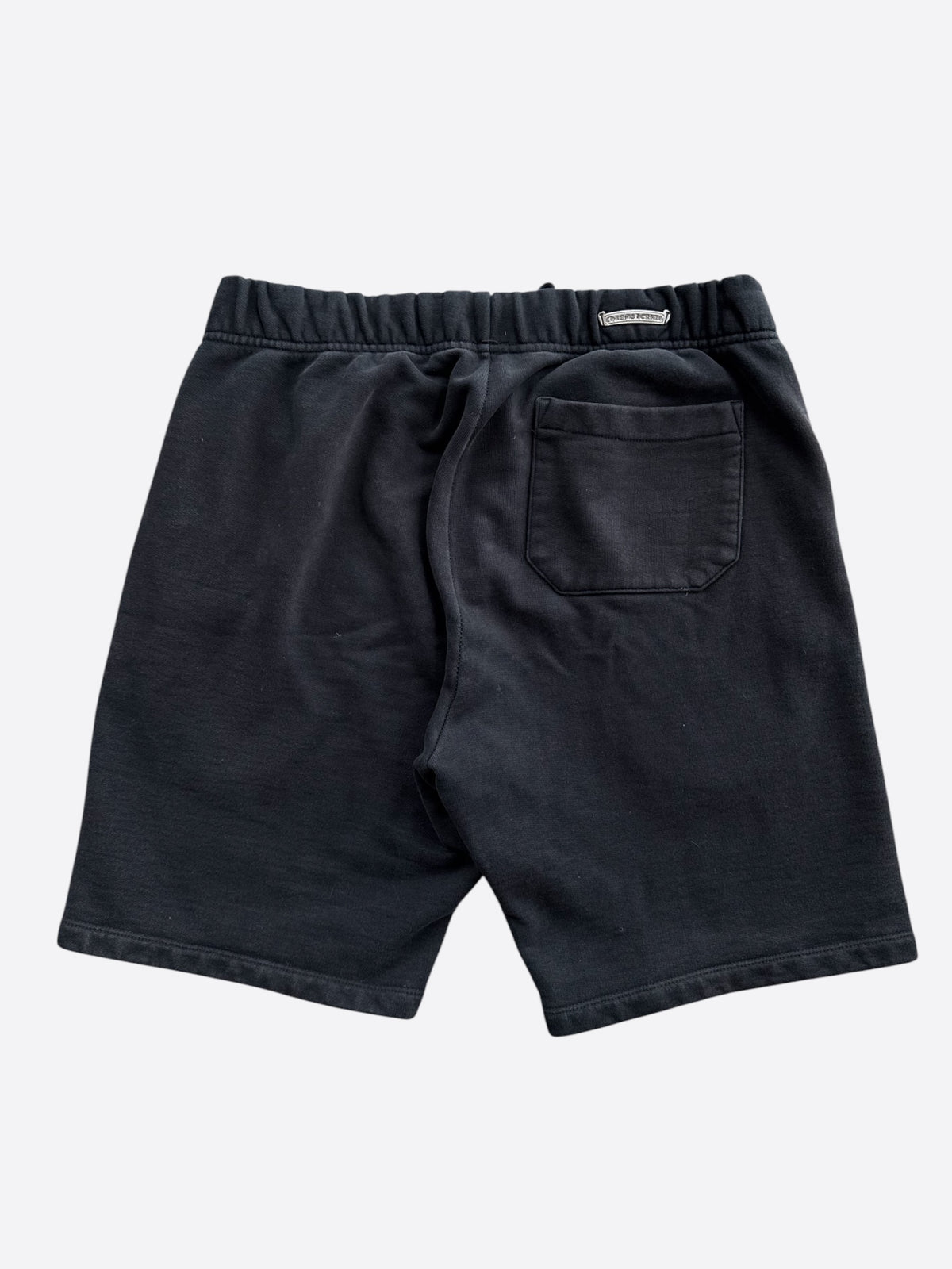 Chrome Hearts Black & White Triple Cross Embroidered Shorts