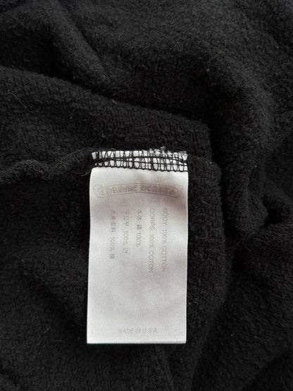 Chrome Hearts Black & Bronze Script Logo Hoodie