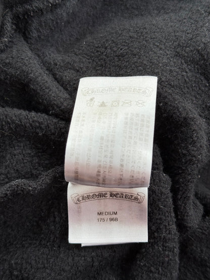 Chrome Hearts Black & Bronze Script Logo Hoodie