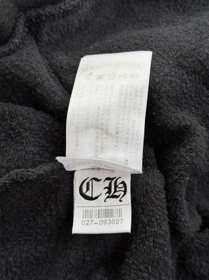 Chrome Hearts Black & Bronze Script Logo Hoodie