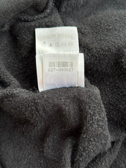 Chrome Hearts Black & Bronze Script Logo Hoodie