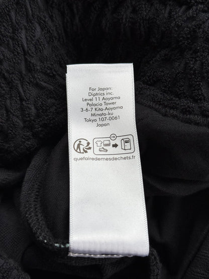 Casablanca Black & Red Jacquard Logo Towel Sweatpants