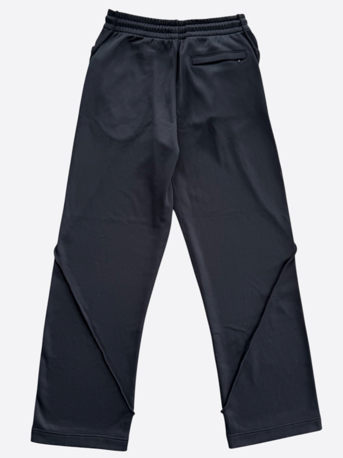 Casablanca Black & Silver Logo Panelled Sweatpants