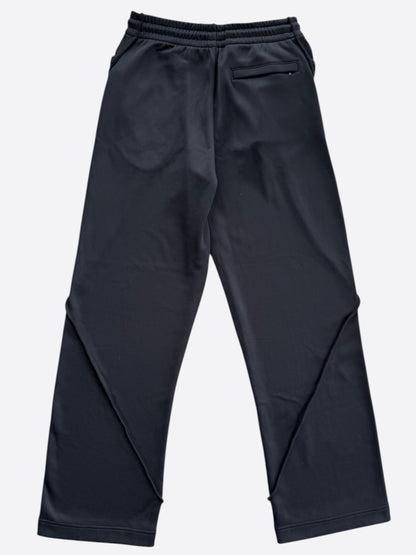 Casablanca Black & Silver Logo Panelled Sweatpants