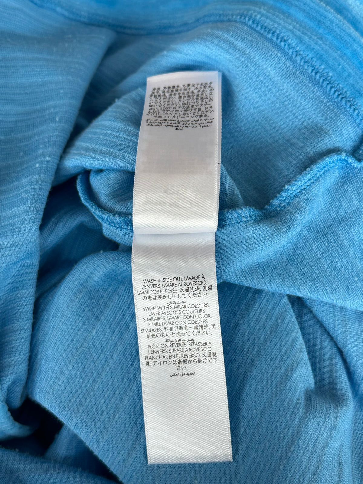 Casablanca Blue Striped Velour Button Up Shirt