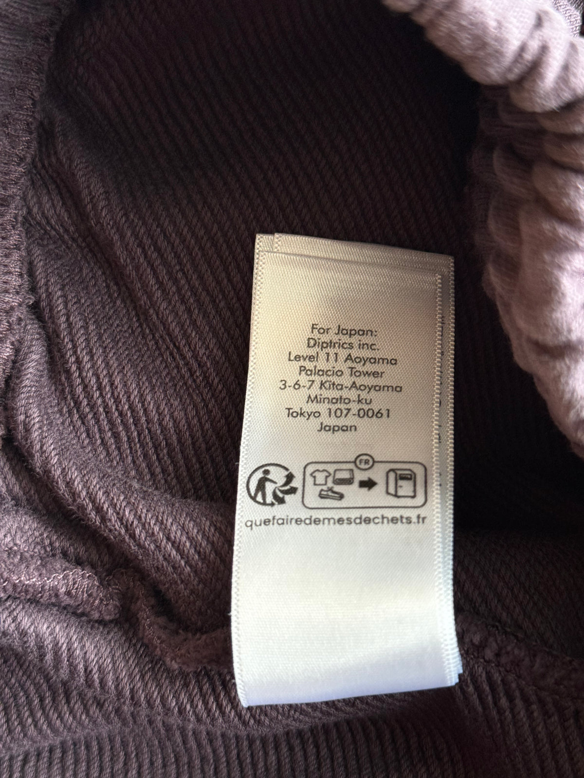 Casablanca Burgundy & Multicolor Embroidered Dragonfly Logo Sweatpants