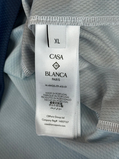 Casablanca Black & Gradient Mesh Longsleeve Jersey