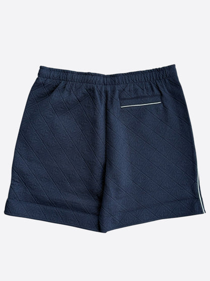 Casablanca Navy & White Jacquard Monogram Shorts