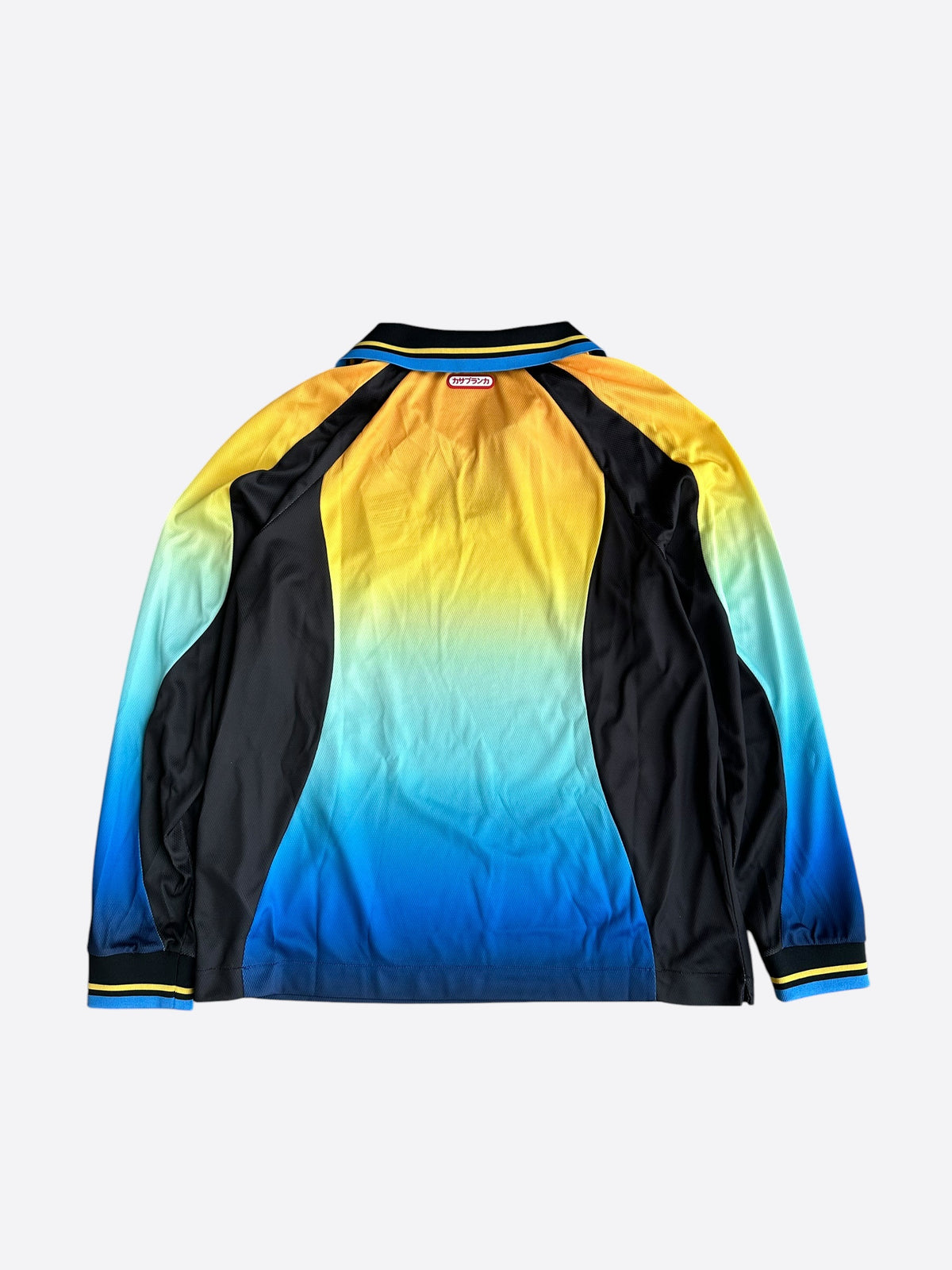 Casablanca Black & Gradient Mesh Longsleeve Jersey