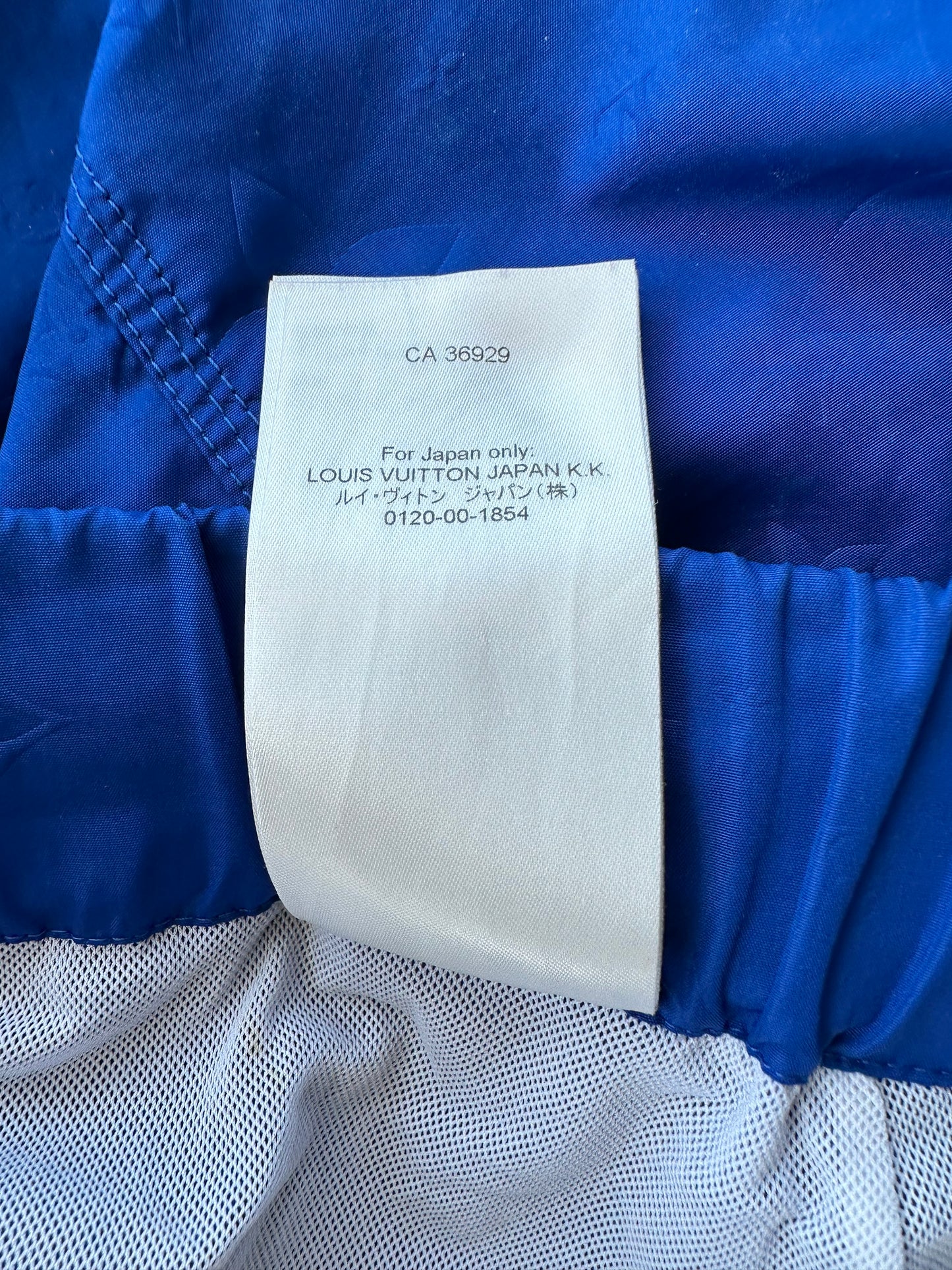 Louis Vuitton Blue Monogram Swim Shorts