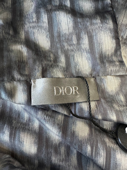 Dior Stussy Blurred Oblique Anorak Hoodie