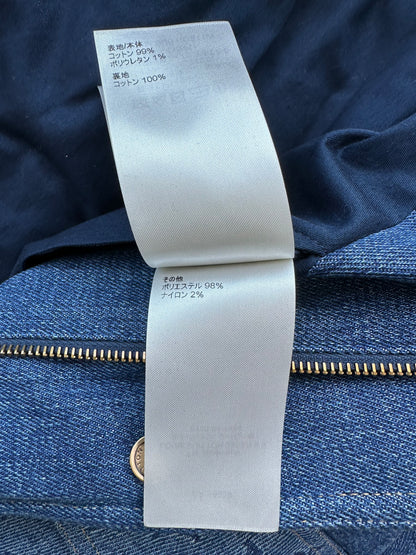 Louis Vuitton Blue Monogram Padded Denim Jacket