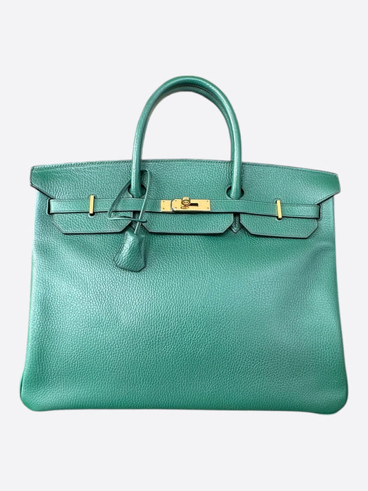 Hermes Green Togo Birkin 40