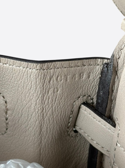 Hermes Grey Swift Birkin 25