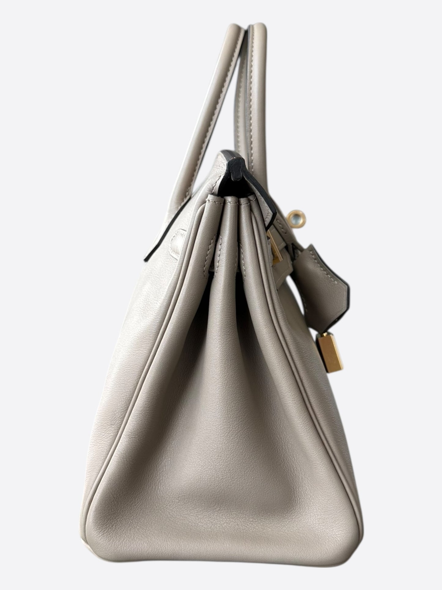 Hermes Grey Swift Birkin 25