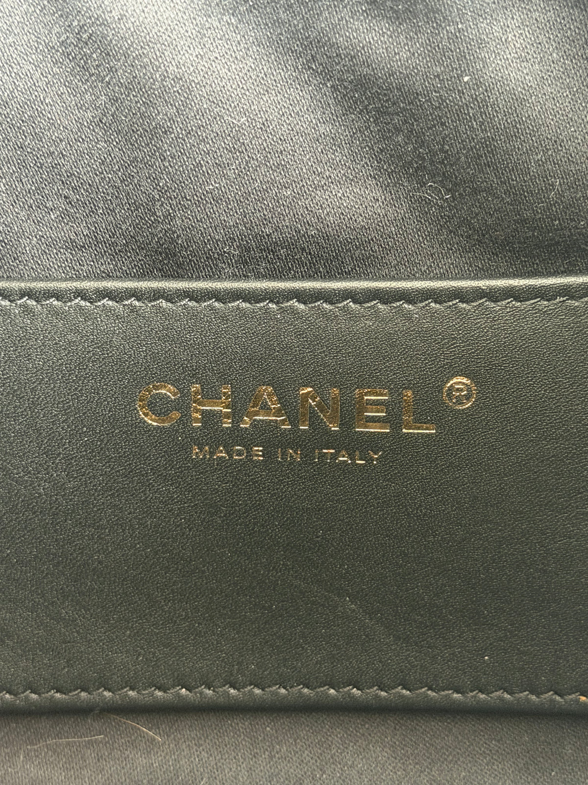 Chanel Black Caviar Quilted Small 25 Bag
