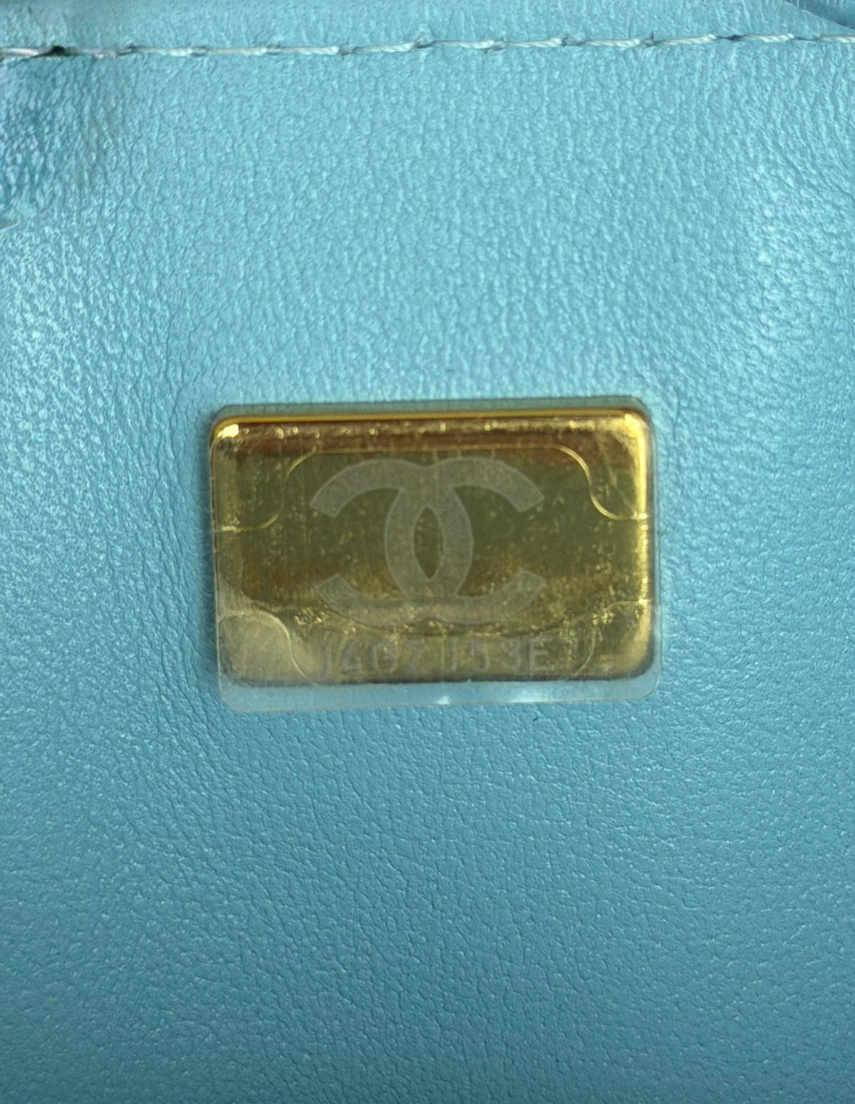 Chanel Blue Caviar Quilted Medium Flap Bag