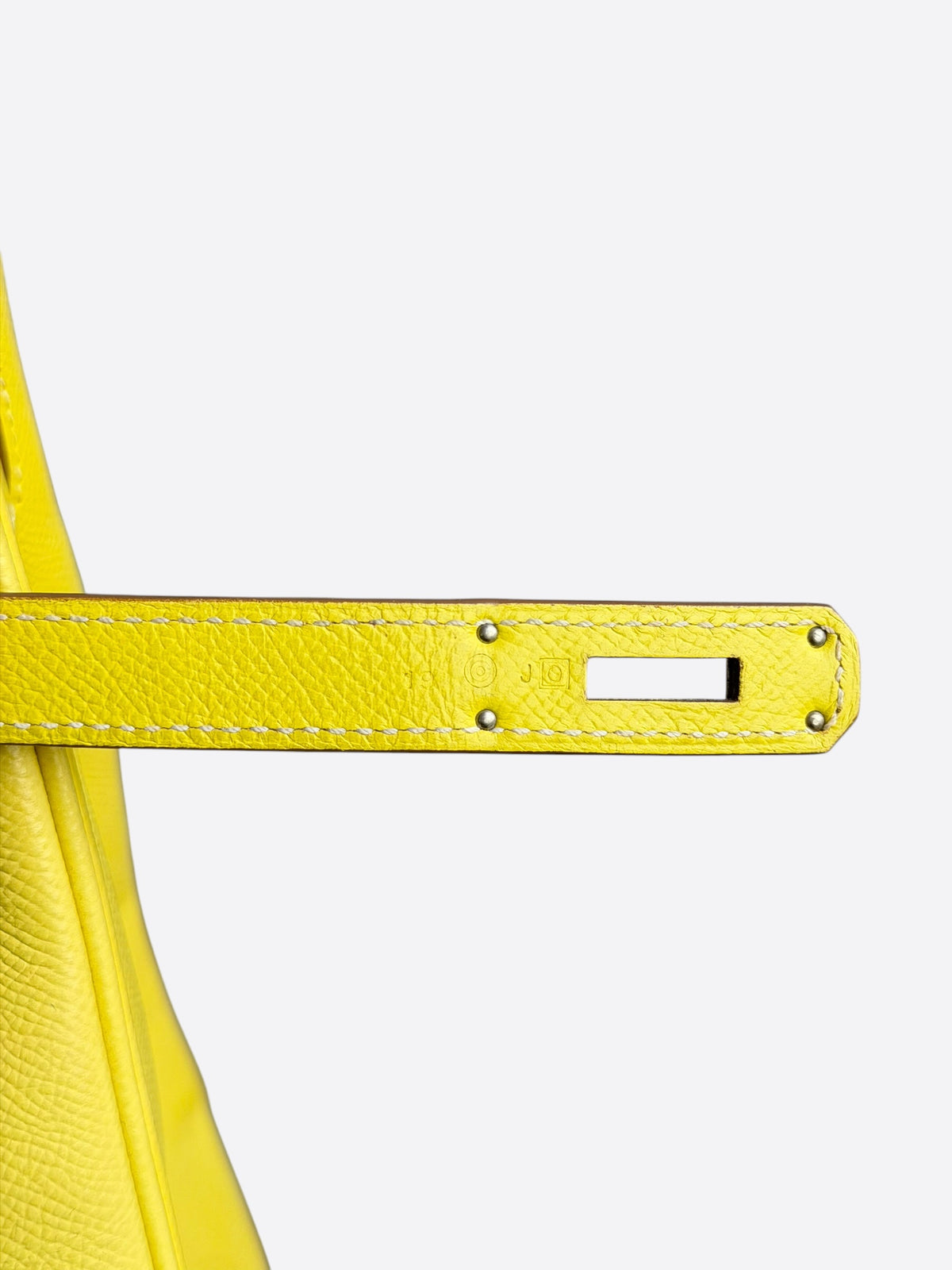 Hermes Yellow Epsom & Palladium Hardware Birkin 35