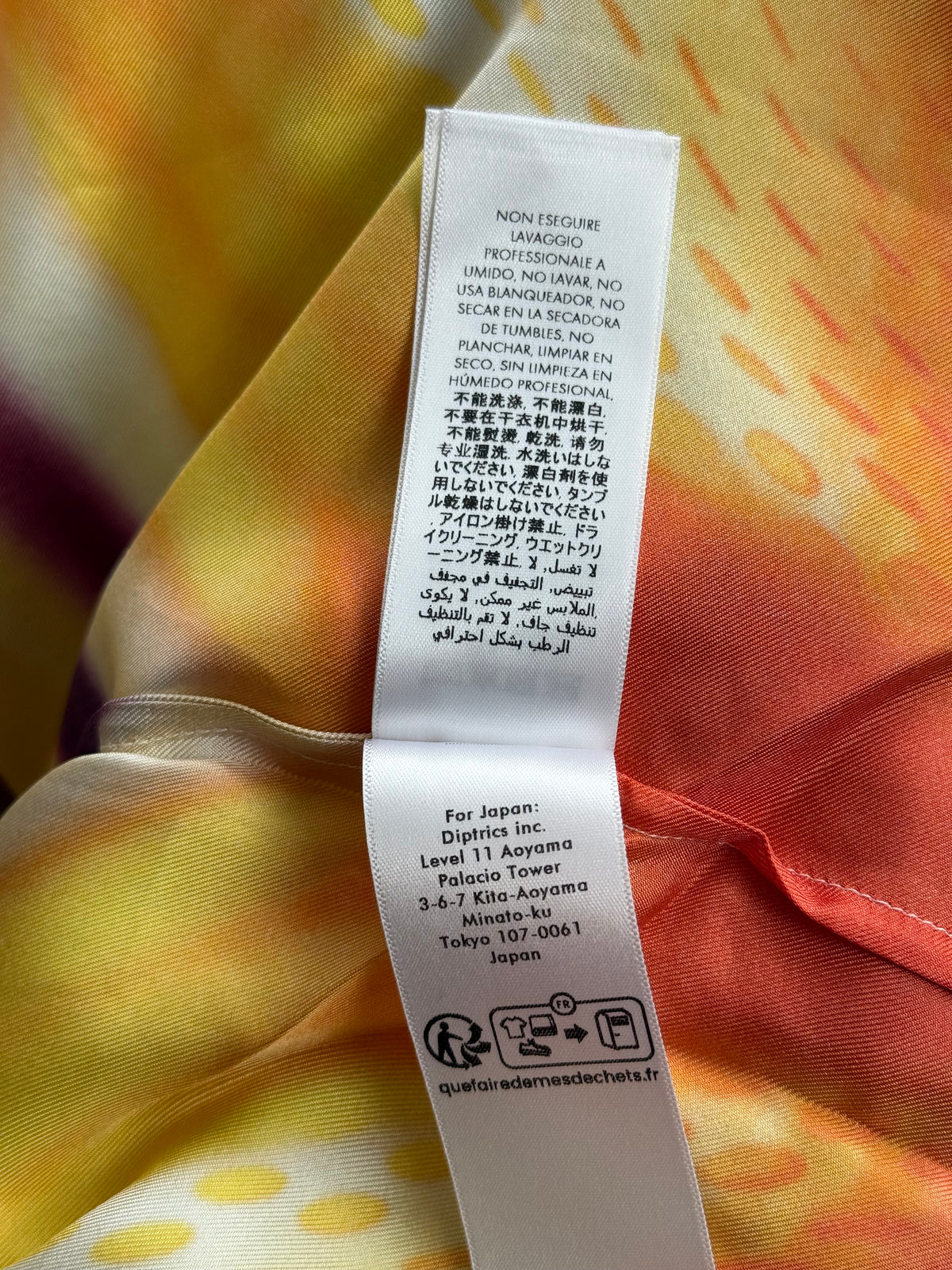 Casablanca Multicolor Sporchid Graphic Silk Button Up Shirt