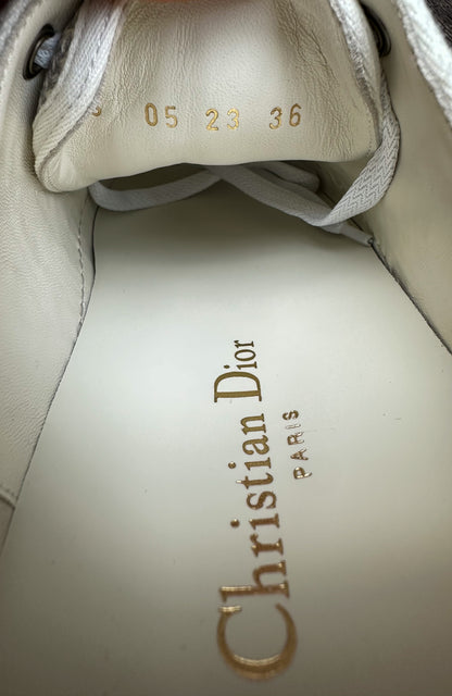 Dior Stone Grey Walk'n'Dior Platform Shoes