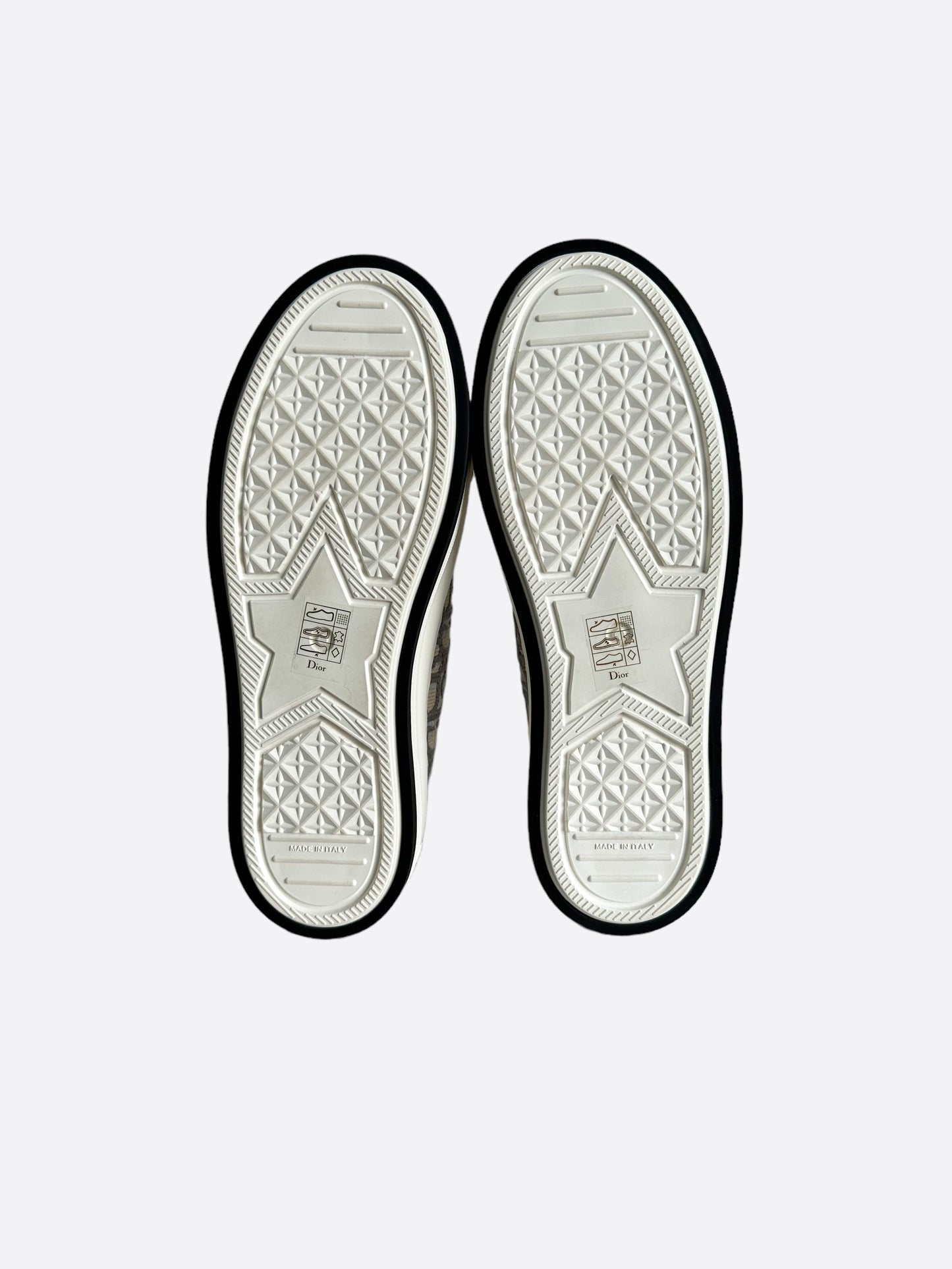 Dior Stone Grey Walk'n'Dior Platform Shoes