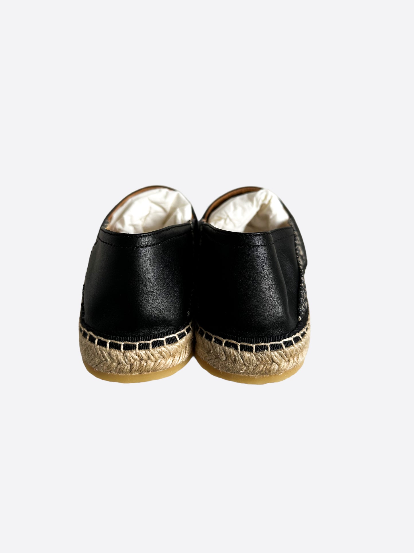 Dior Beige & Blue Oblique Espadrille