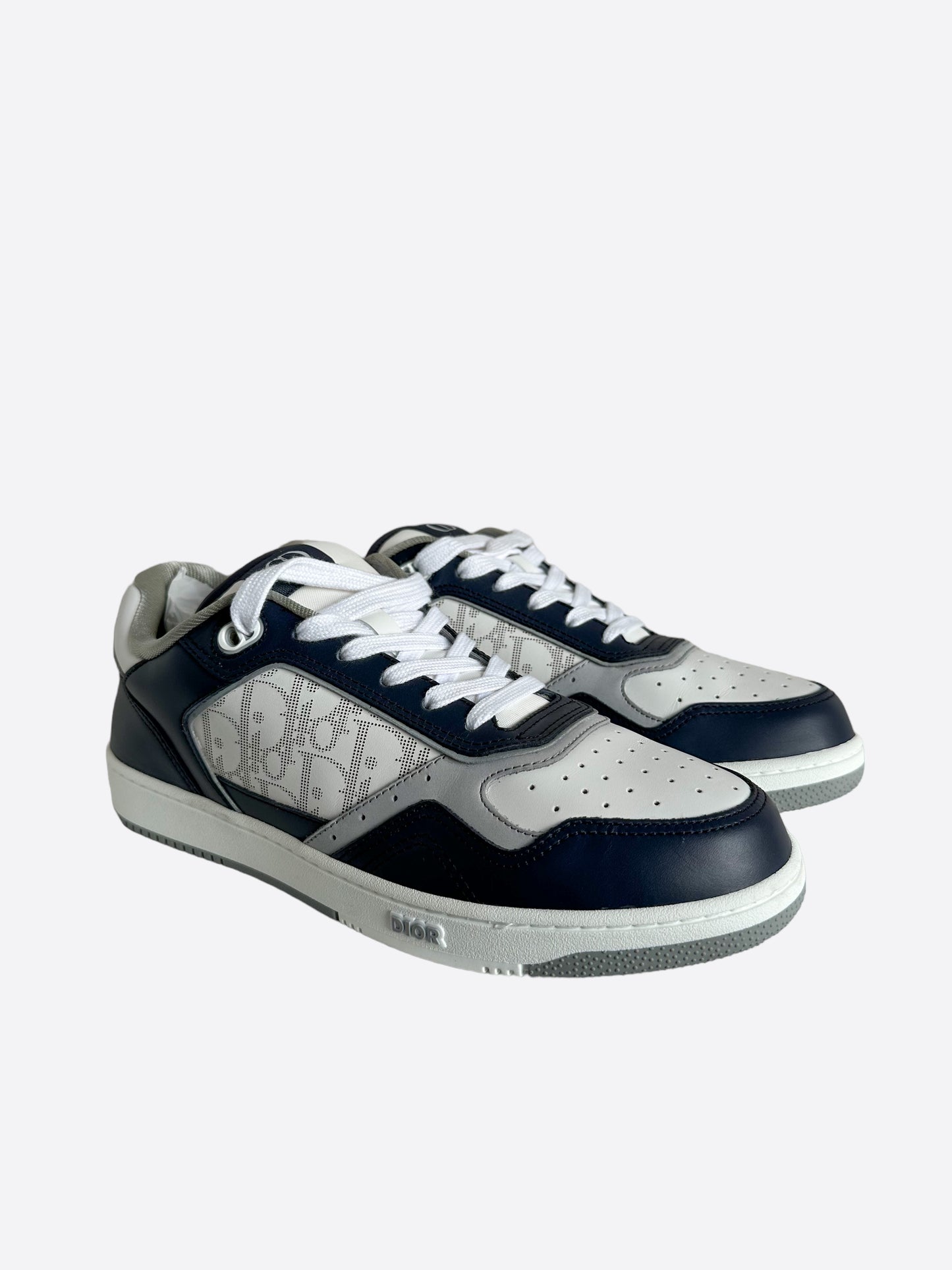 CHRISTIAN DIO Oblique Galaxy B27 Navy Low Top Sneakers - A&V Pawn