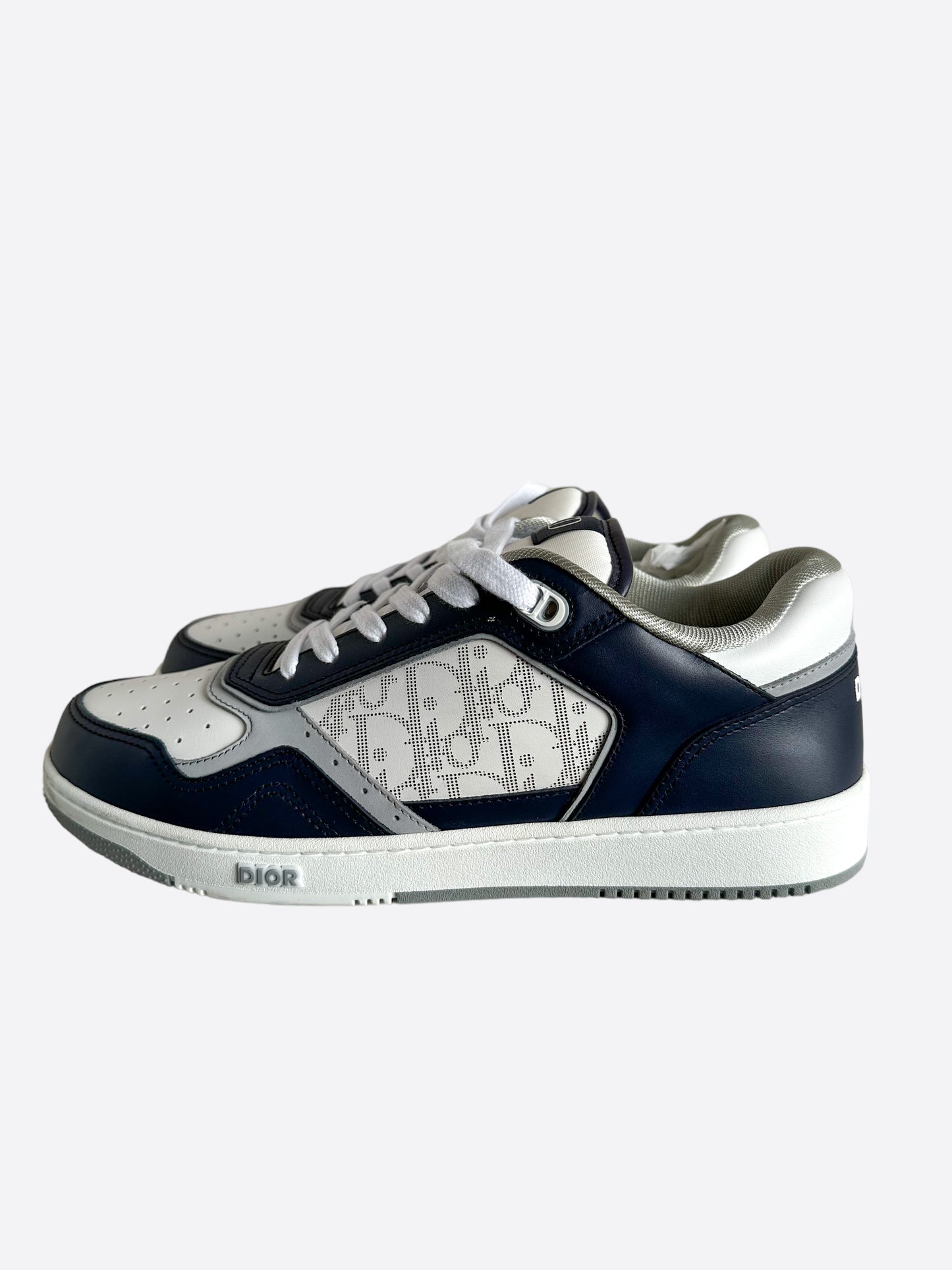 CHRISTIAN DIO Oblique Galaxy B27 Navy Low Top Sneakers - A&V Pawn