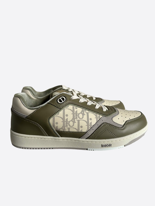 Dior Olive Oblique B27 Sneakers