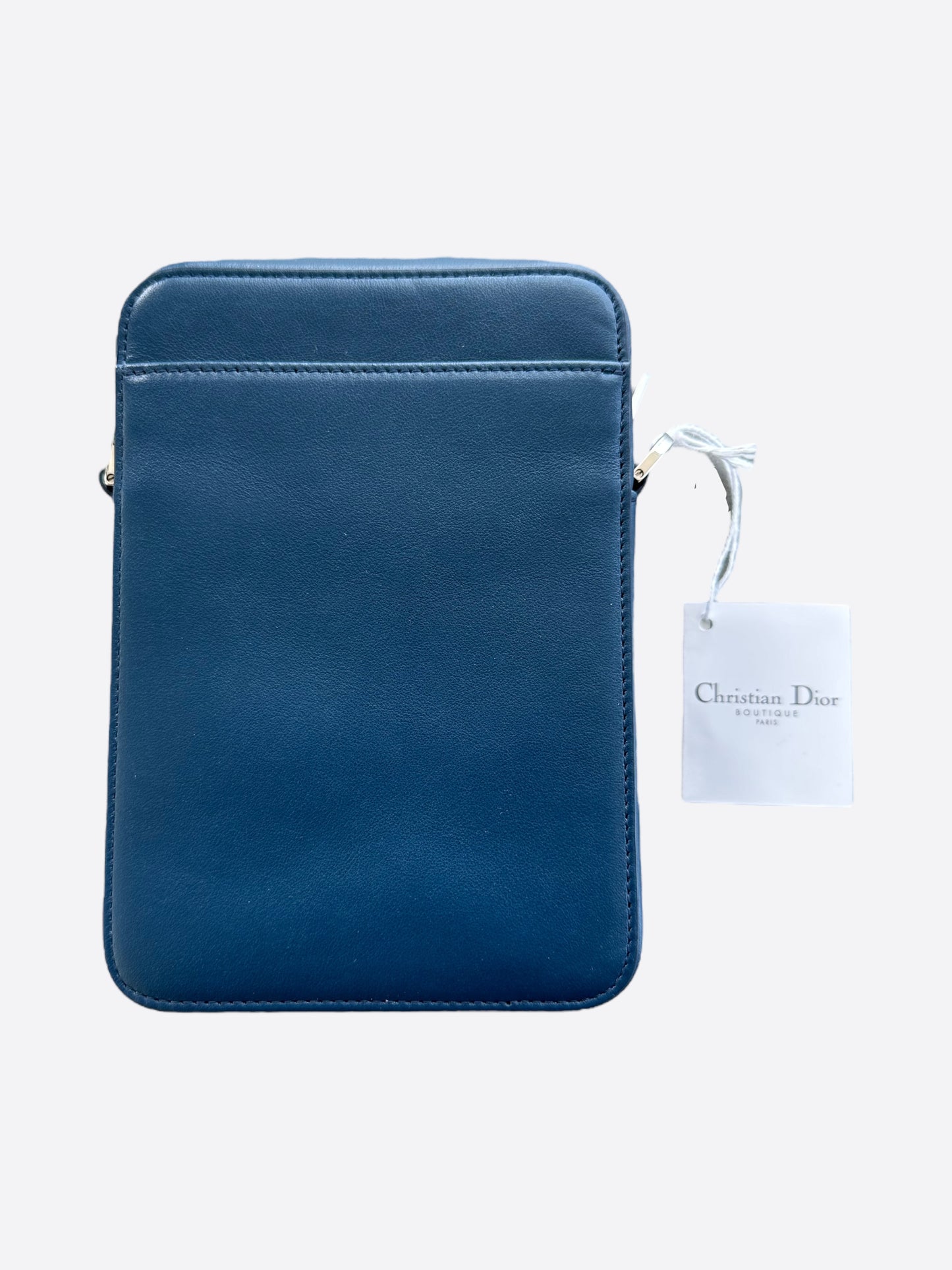 Dior Blue Galaxy Oblique World Tour Messenger Pouch