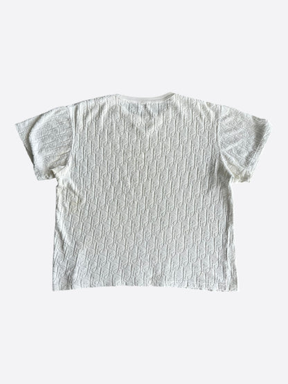 Dior White Oblique Towel T-Shirt