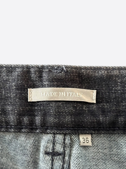 Dior Dark Blue Oblique Slim Jeans