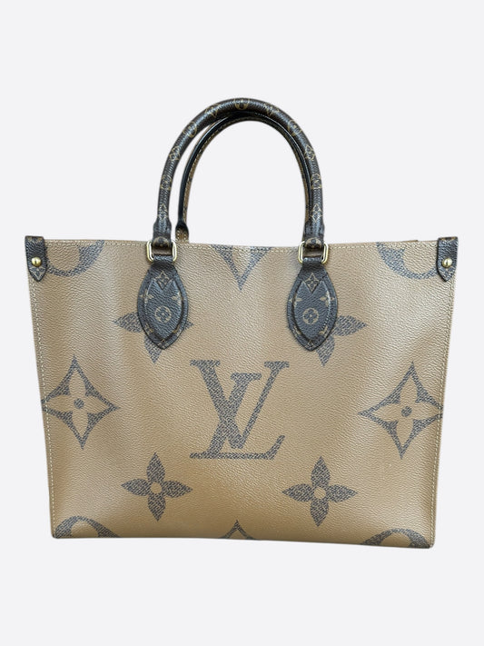 Louis Vuitton Brown Reverse Monogram OnTheGo MM