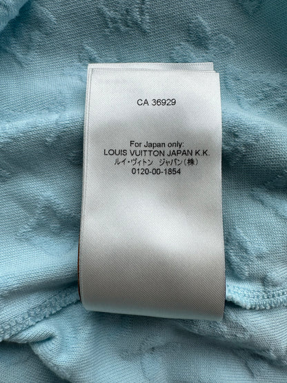 Louis Vuitton Tyler Blue Monogram Polo Sweater