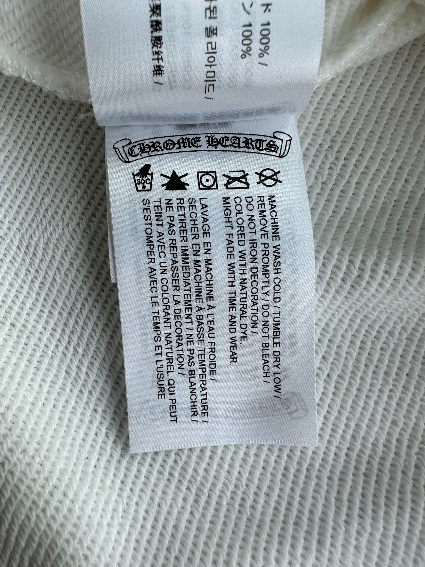 Chrome Hearts White & Blue Las Vegas Dice Hoodie