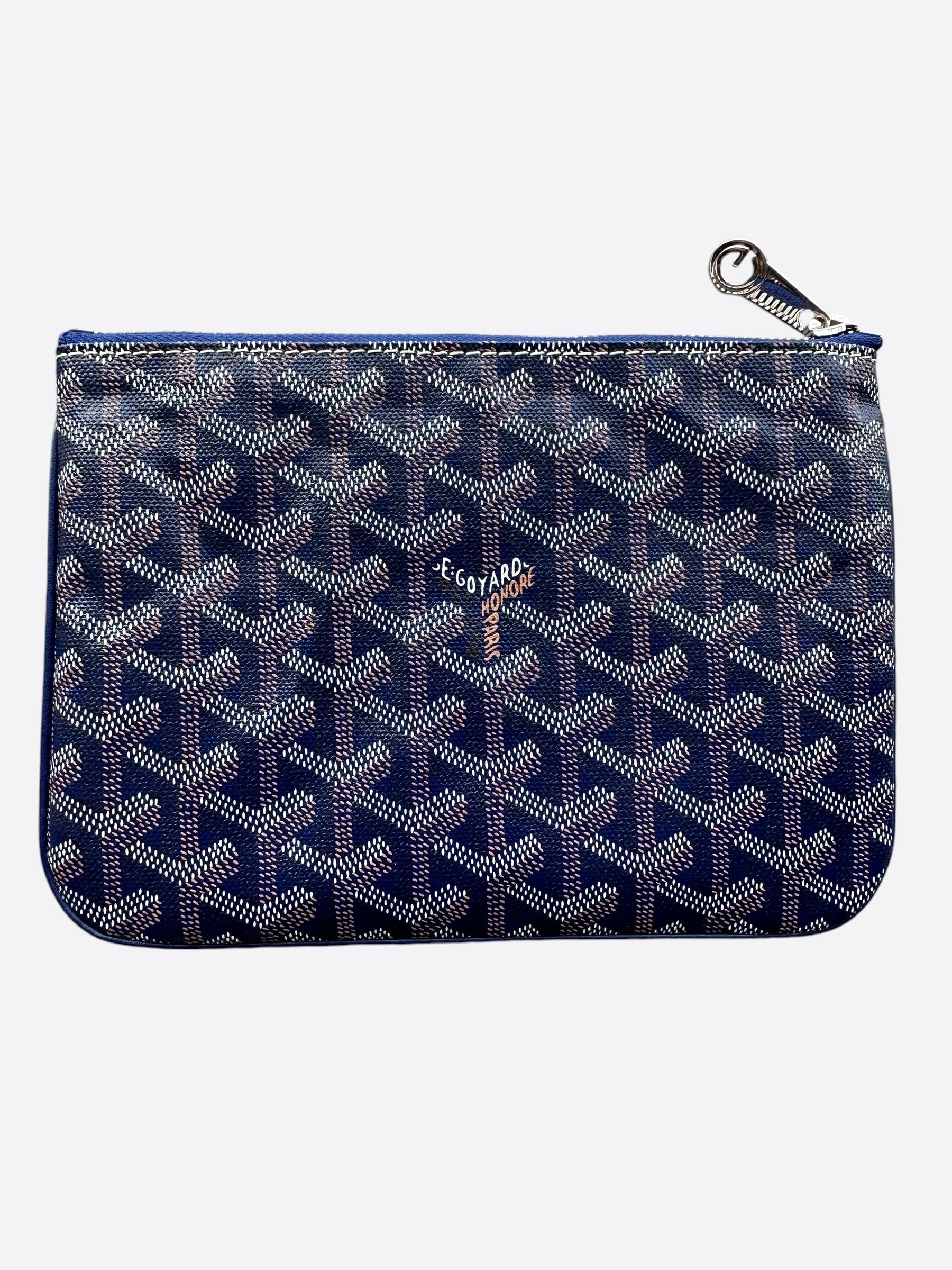 Goyard Navy Senat PM Pouch Savonches