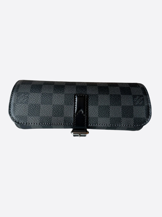 Louis Vuitton Damier Graphite Watch Roll