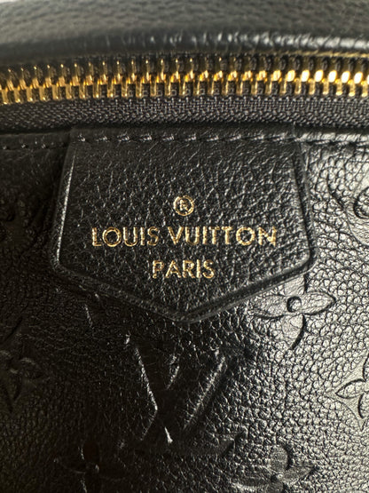 Louis Vuitton Black Empreinte Leather Monogram Bumbag