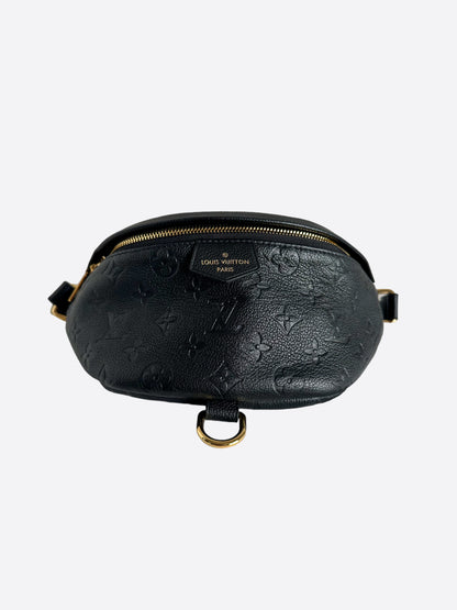 Louis Vuitton Black Empreinte Leather Monogram Bumbag