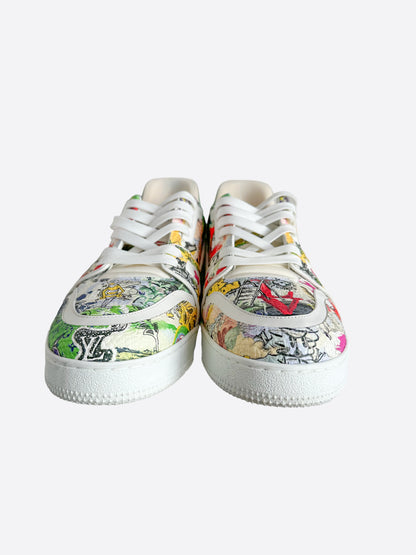 Louis Vuitton White Comic Trainers