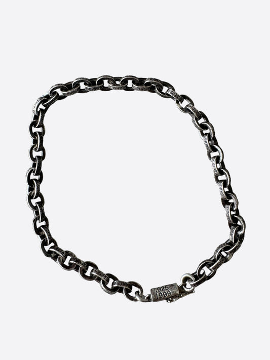 Chrome Hearts Silver Paperchain Bracelet