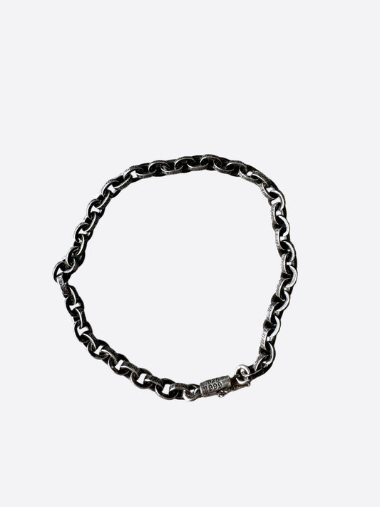 Chrome Hearts Silver Paperchain Bracelet